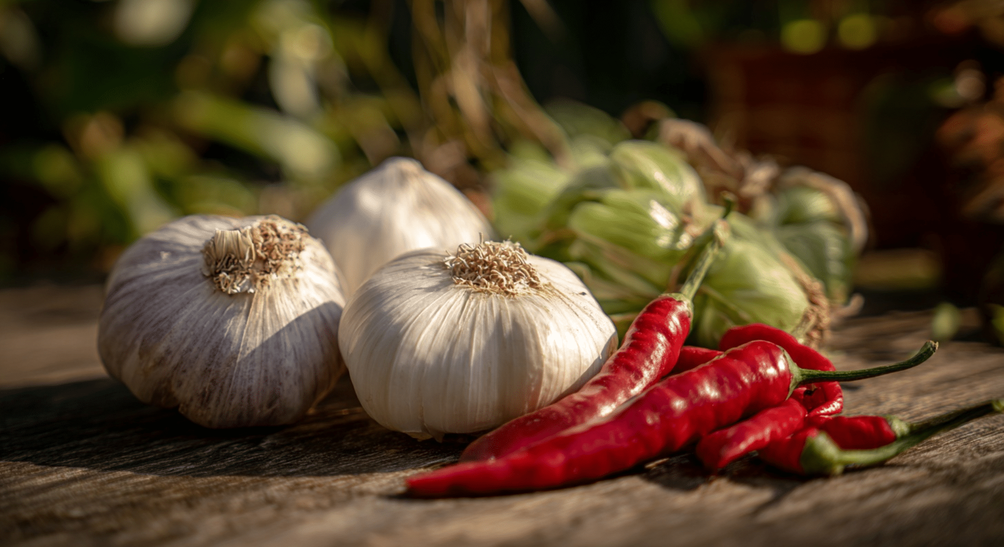 garlic and chili sprays as repellents