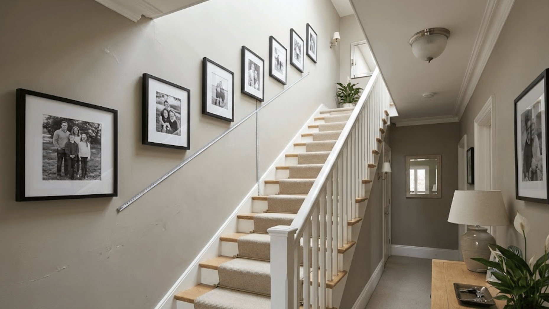 hallways staircases