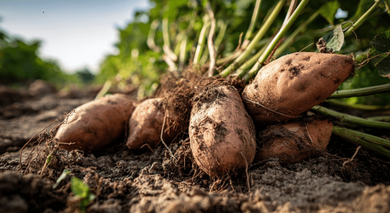 how long do sweet potatoes take to grow