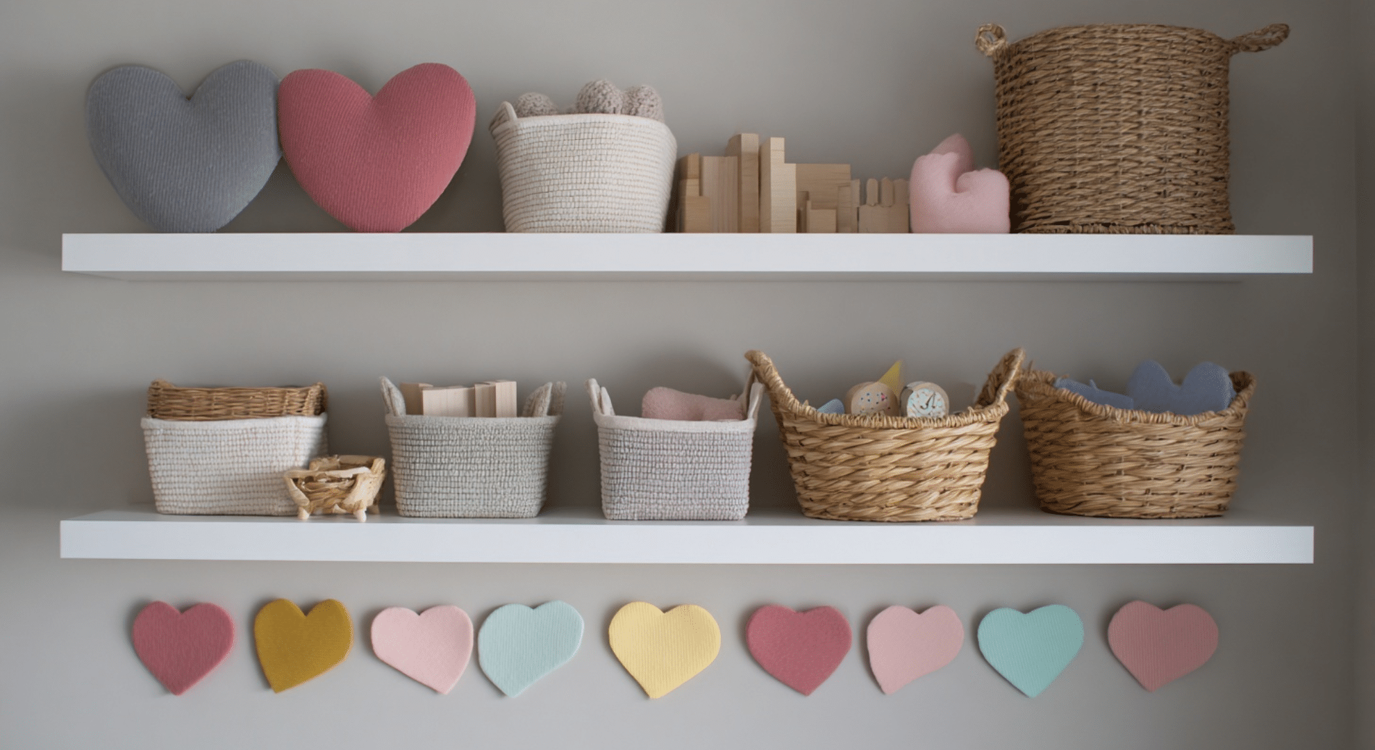 kid friendly valentine decor that still looks put together