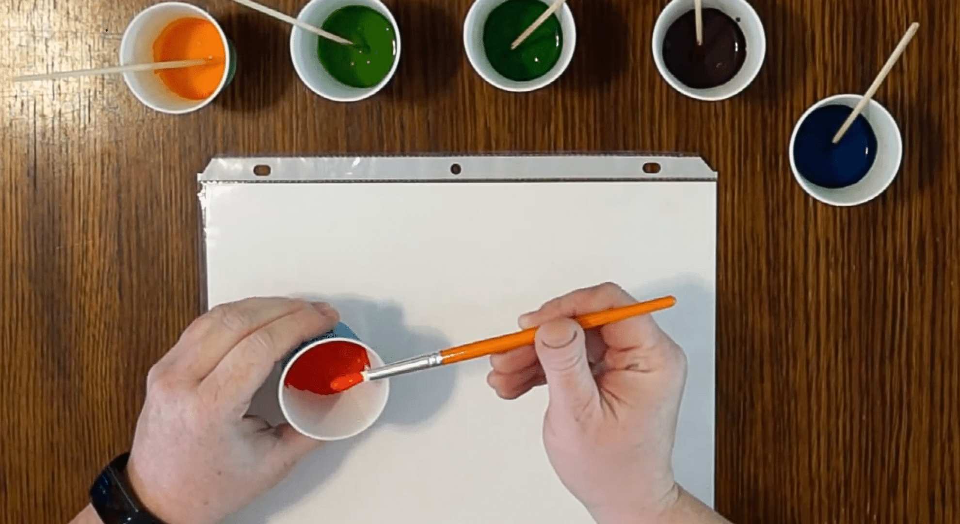 make shapes by hand