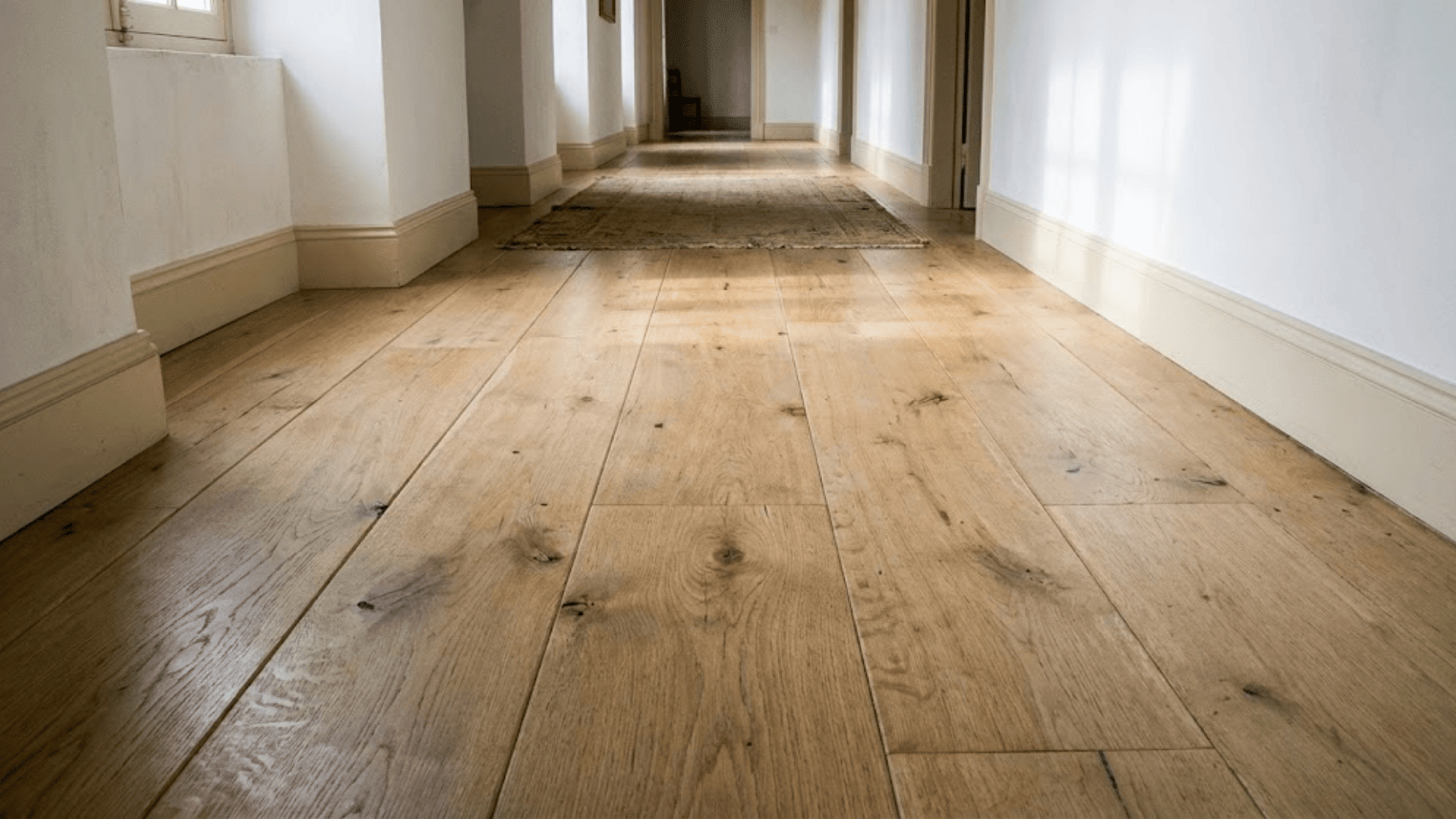 natural stone or wood flooring
