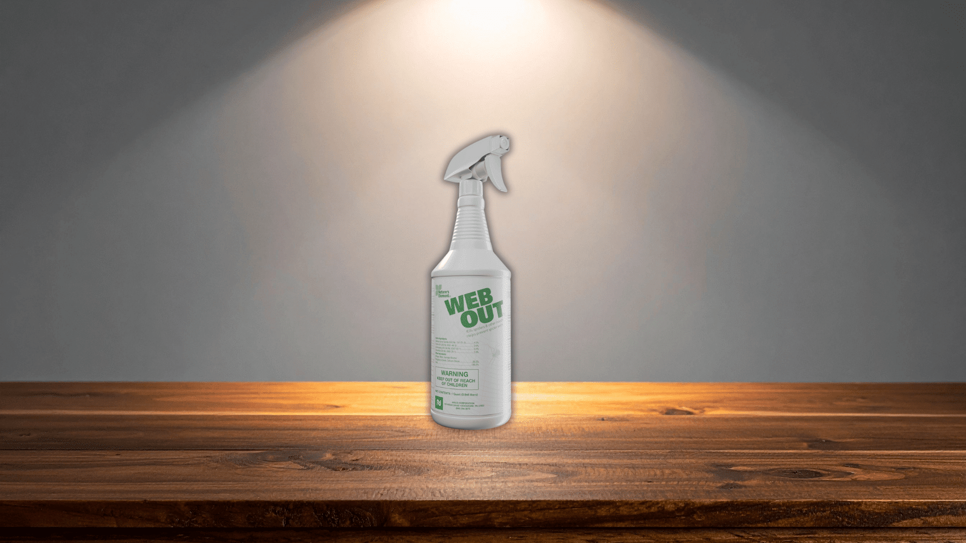 nisus web out cobweb eliminator spider repellent