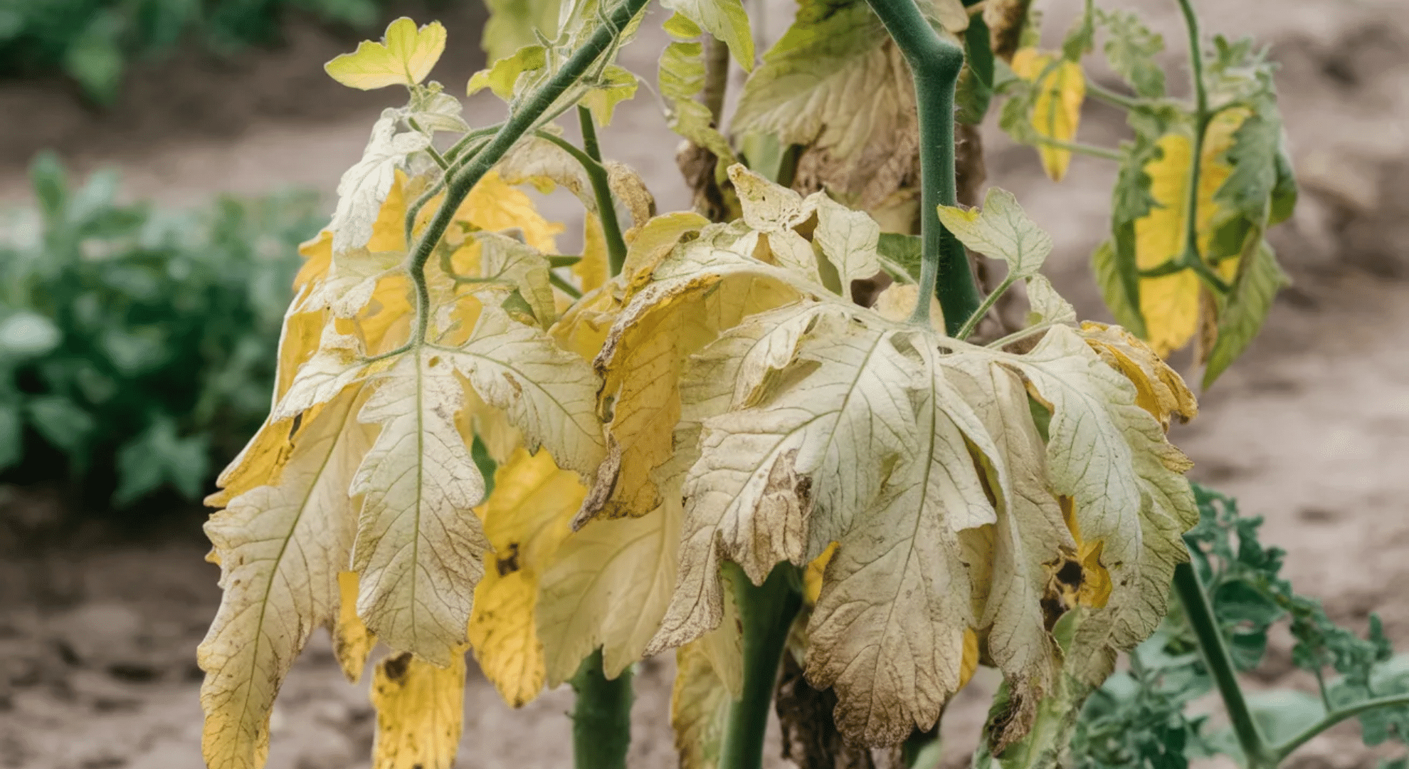 nitrogen deficiency in lower leaves