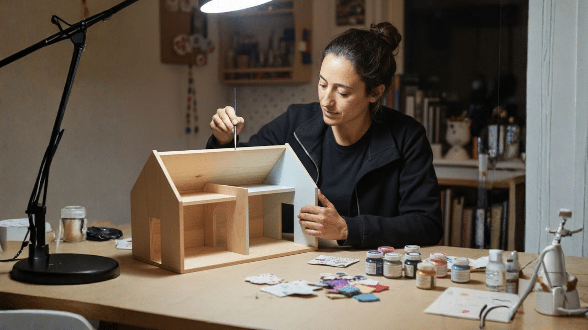 paint and decorate the inside