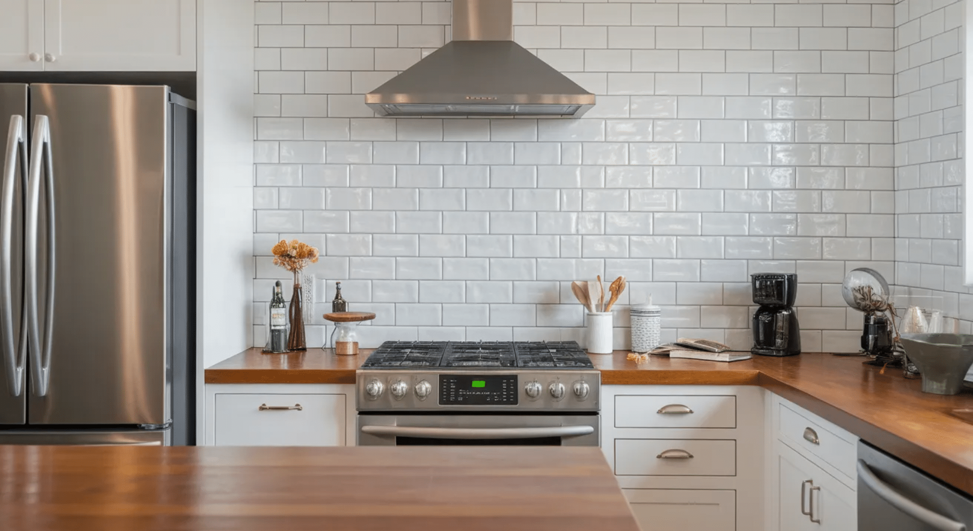 peel and stick backsplash installation