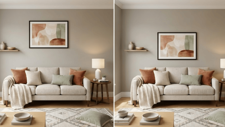 picture hanging height