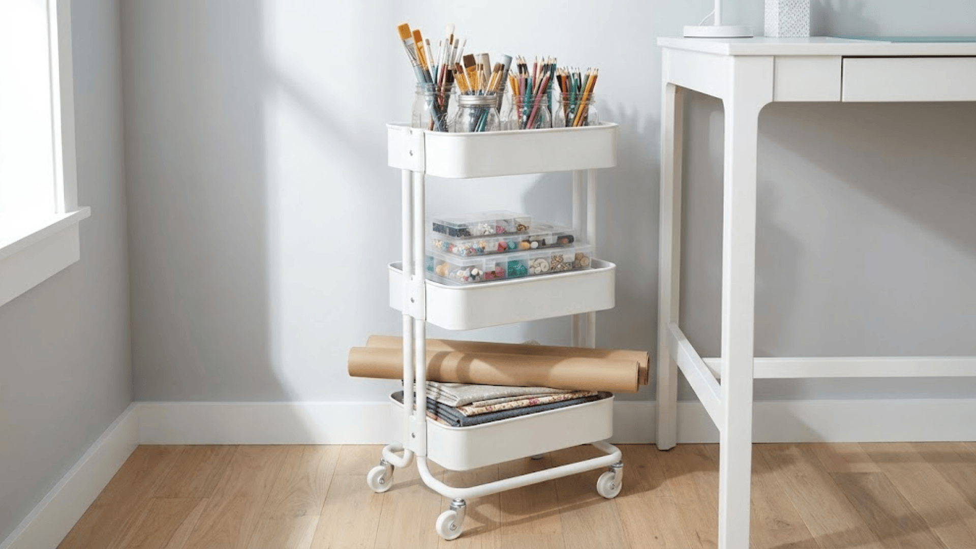 rolling storage carts