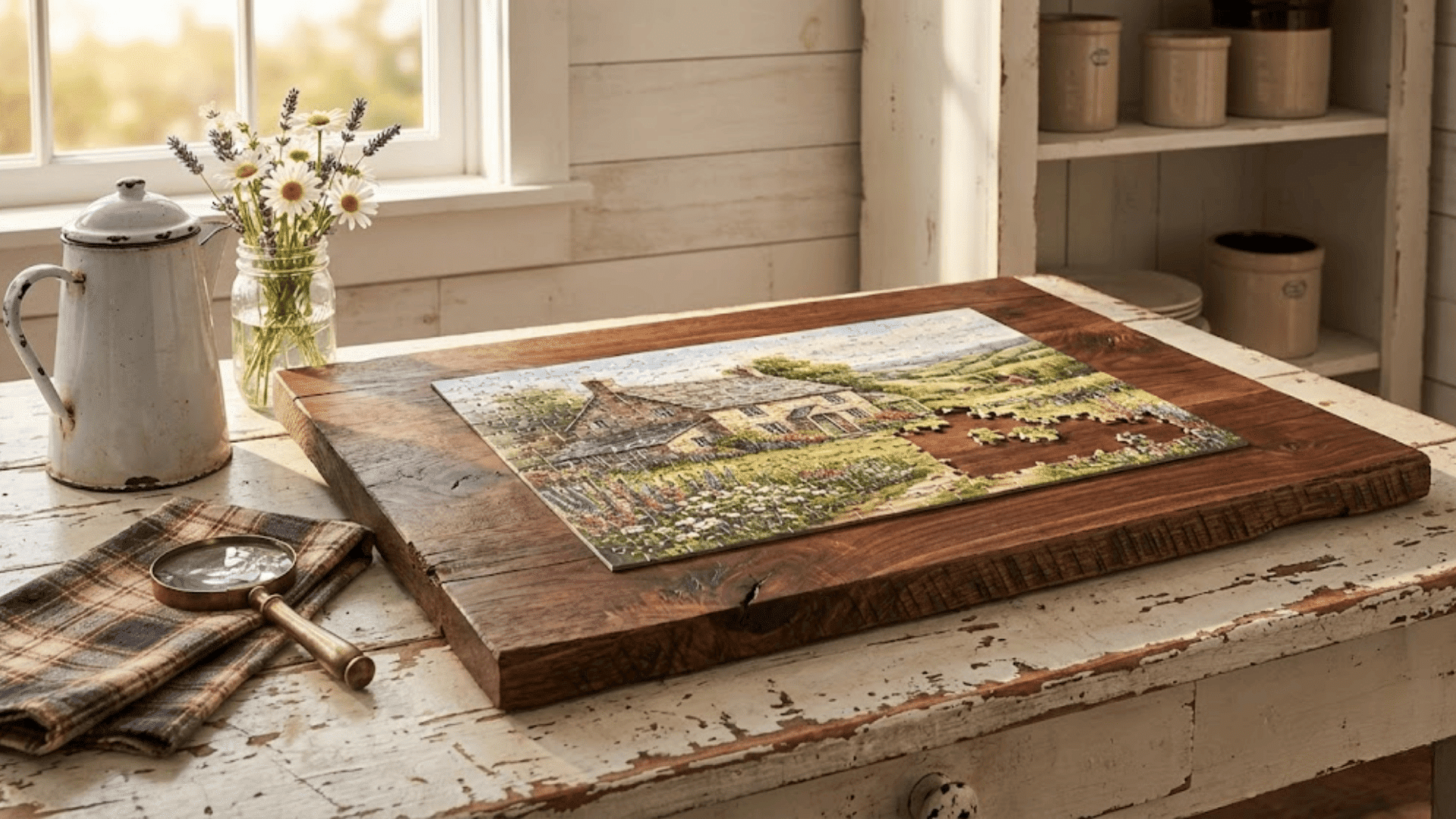 rustic wood finishes