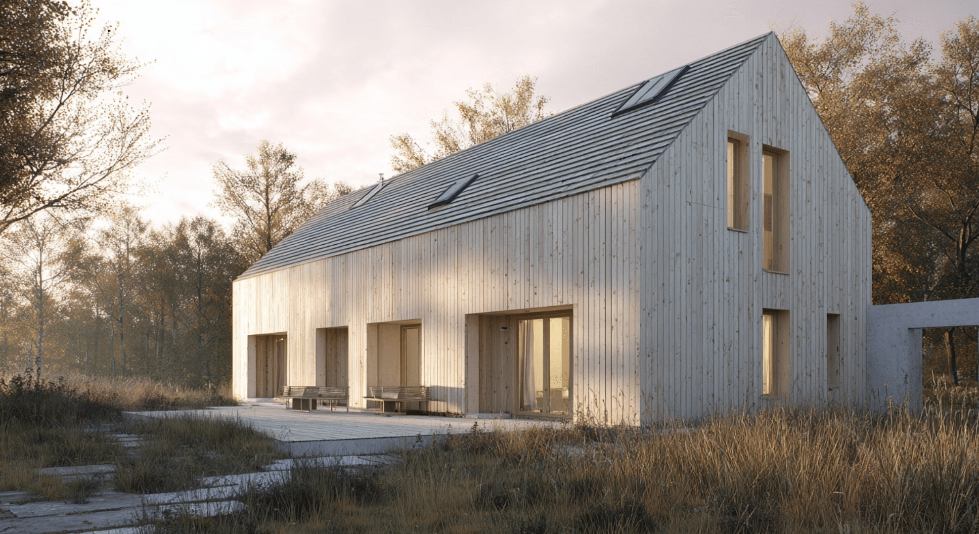 scandinavian inspired barn