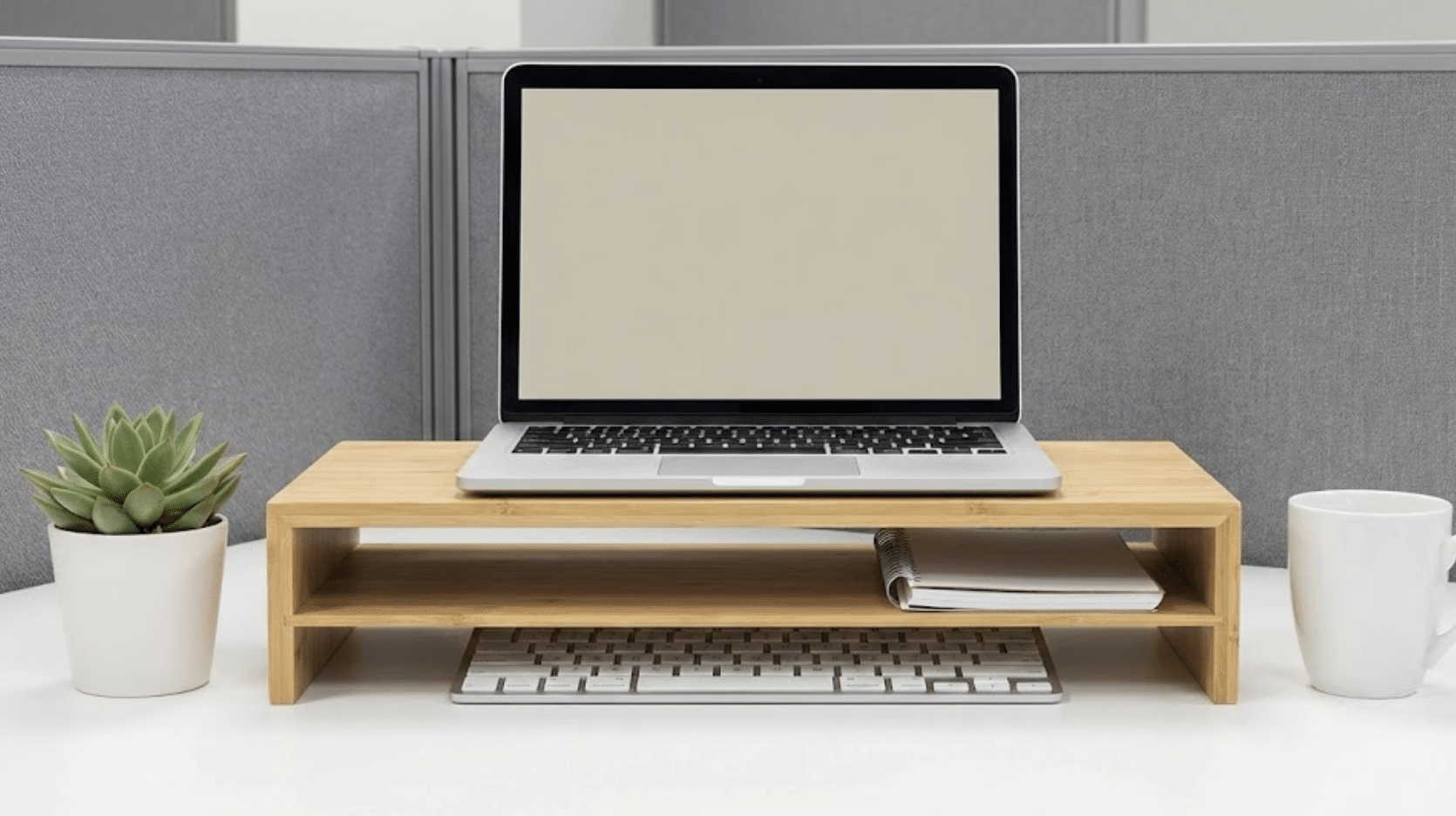 stylish laptop or monitor stands