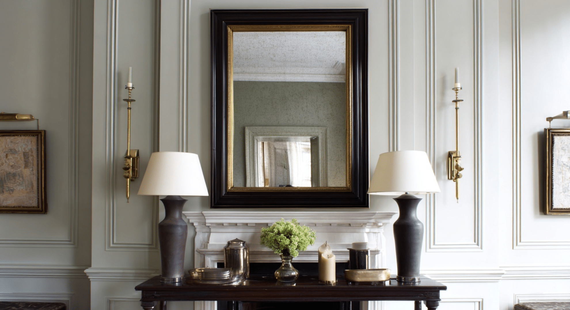traditional mirrors with simple frames