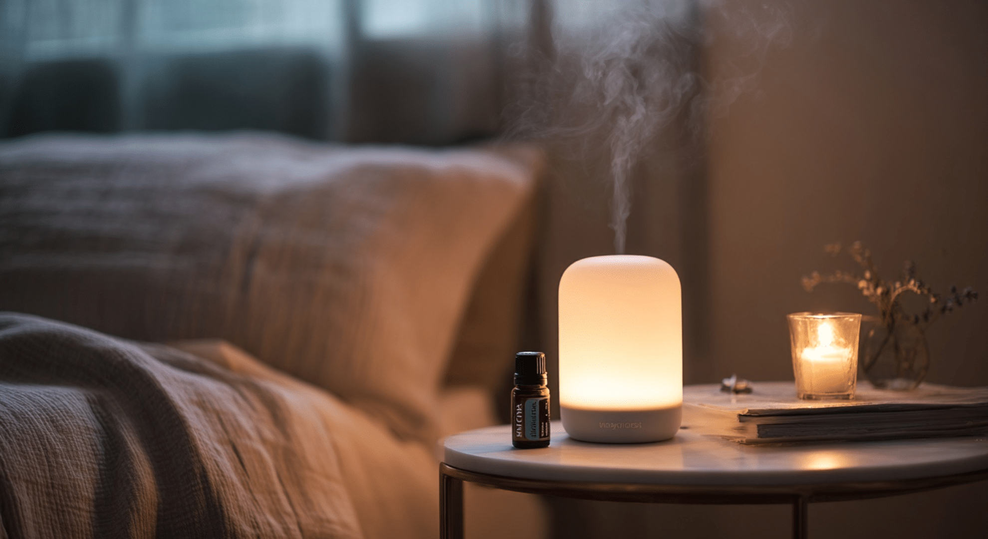 valentine decor that uses scent as part of the mood
