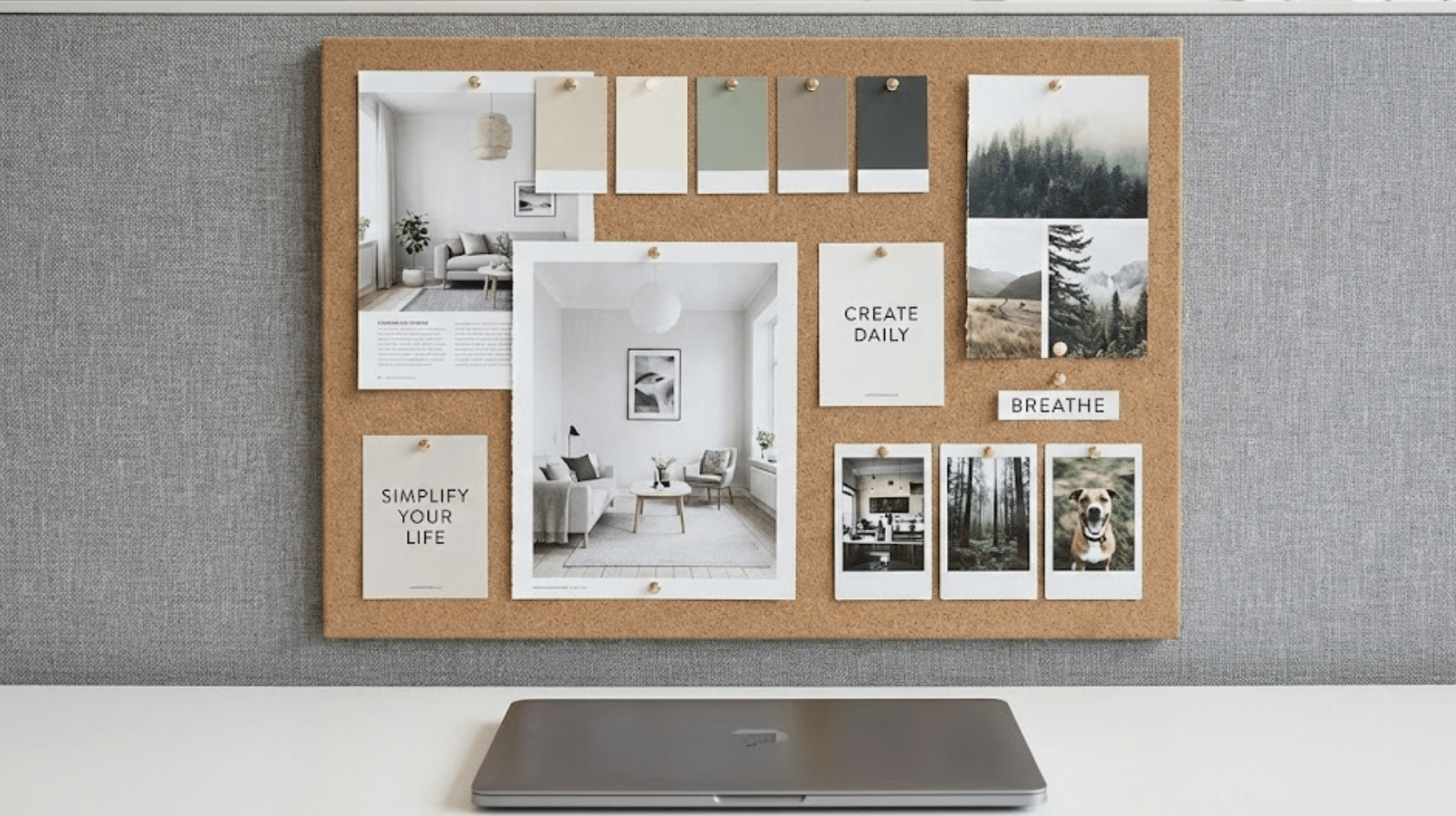 vision boards or mood boards