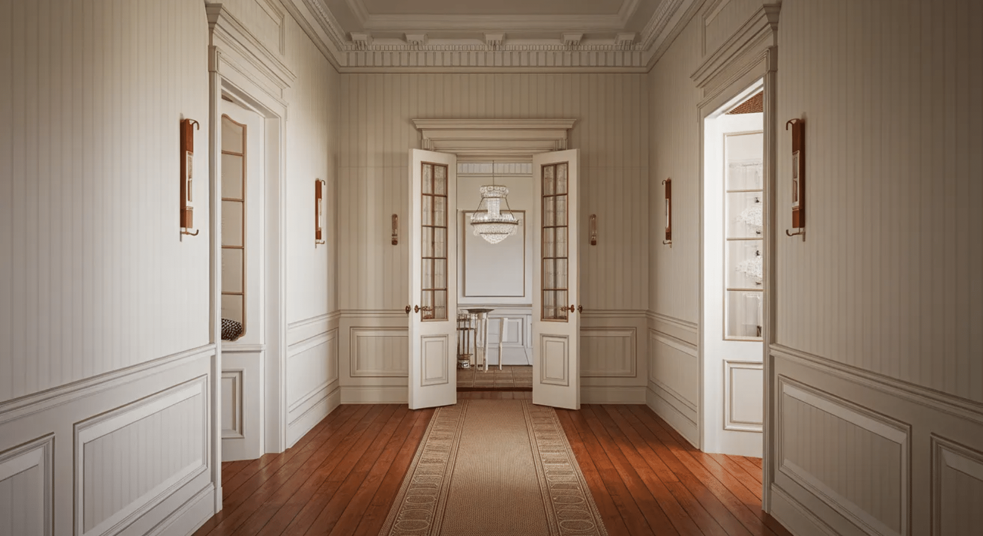wainscoting or board and batten walls