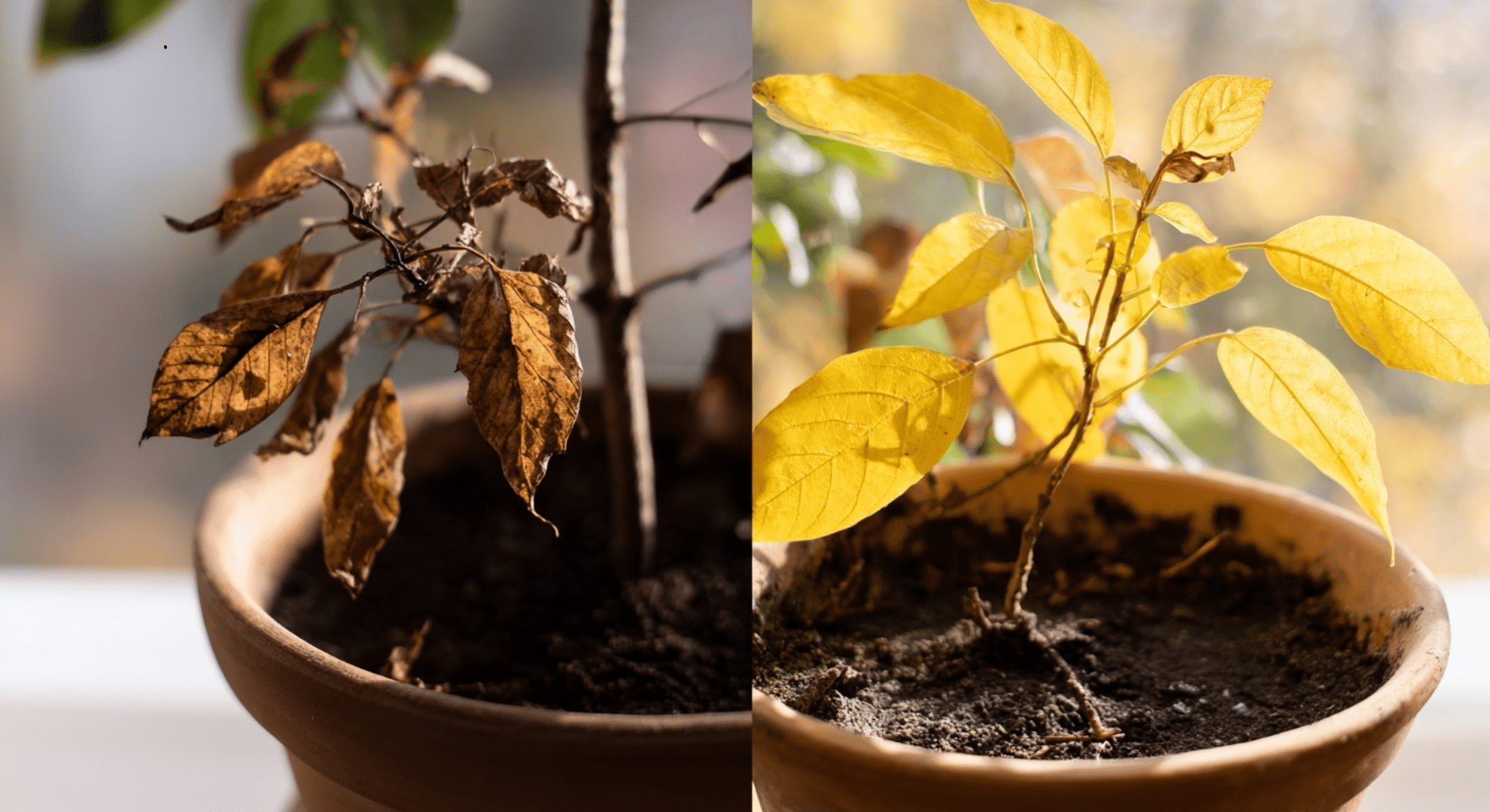 watering problems that mimic diseas