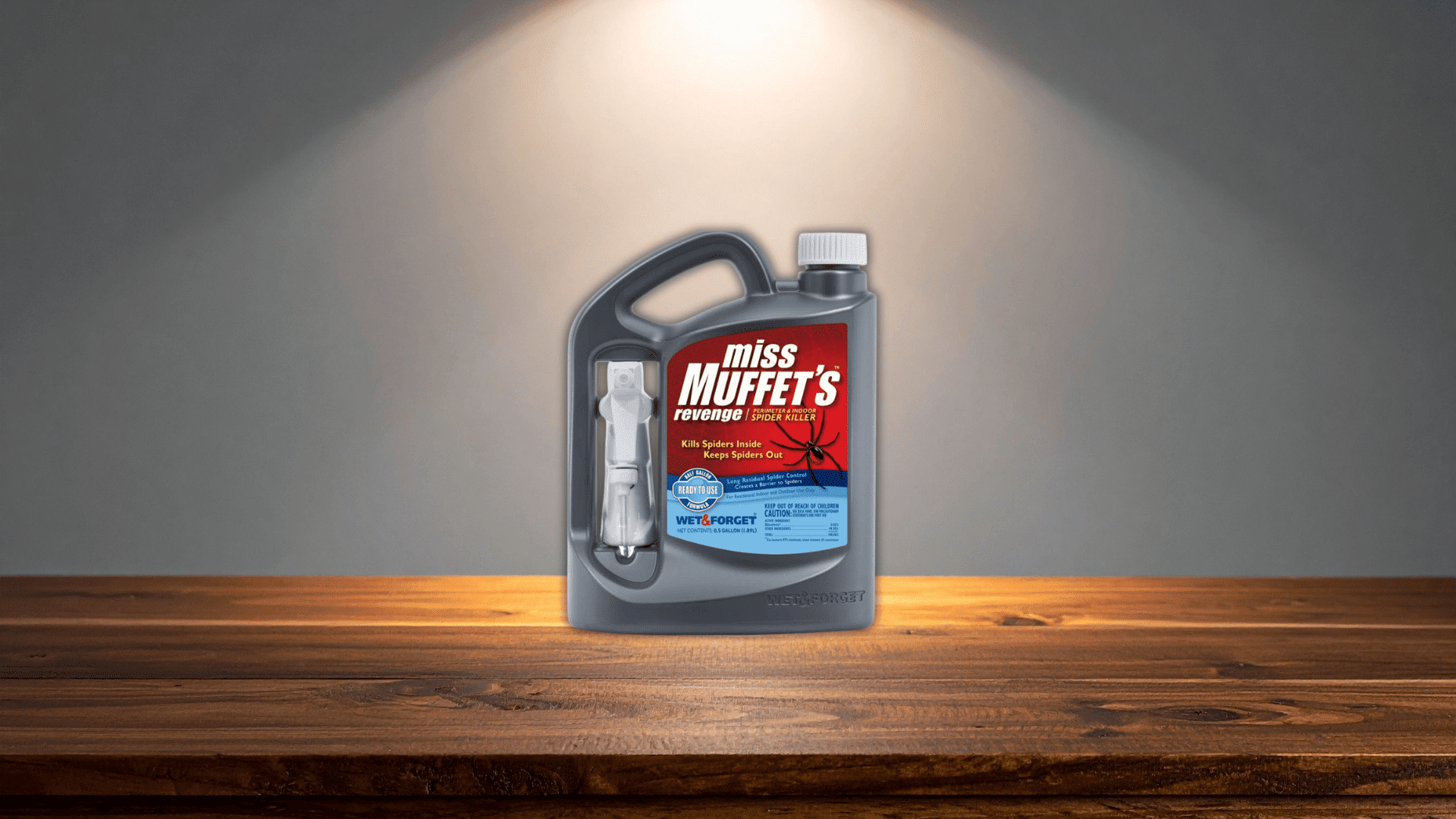 wet forget miss muffet's revenge indoor outdoor spider killer