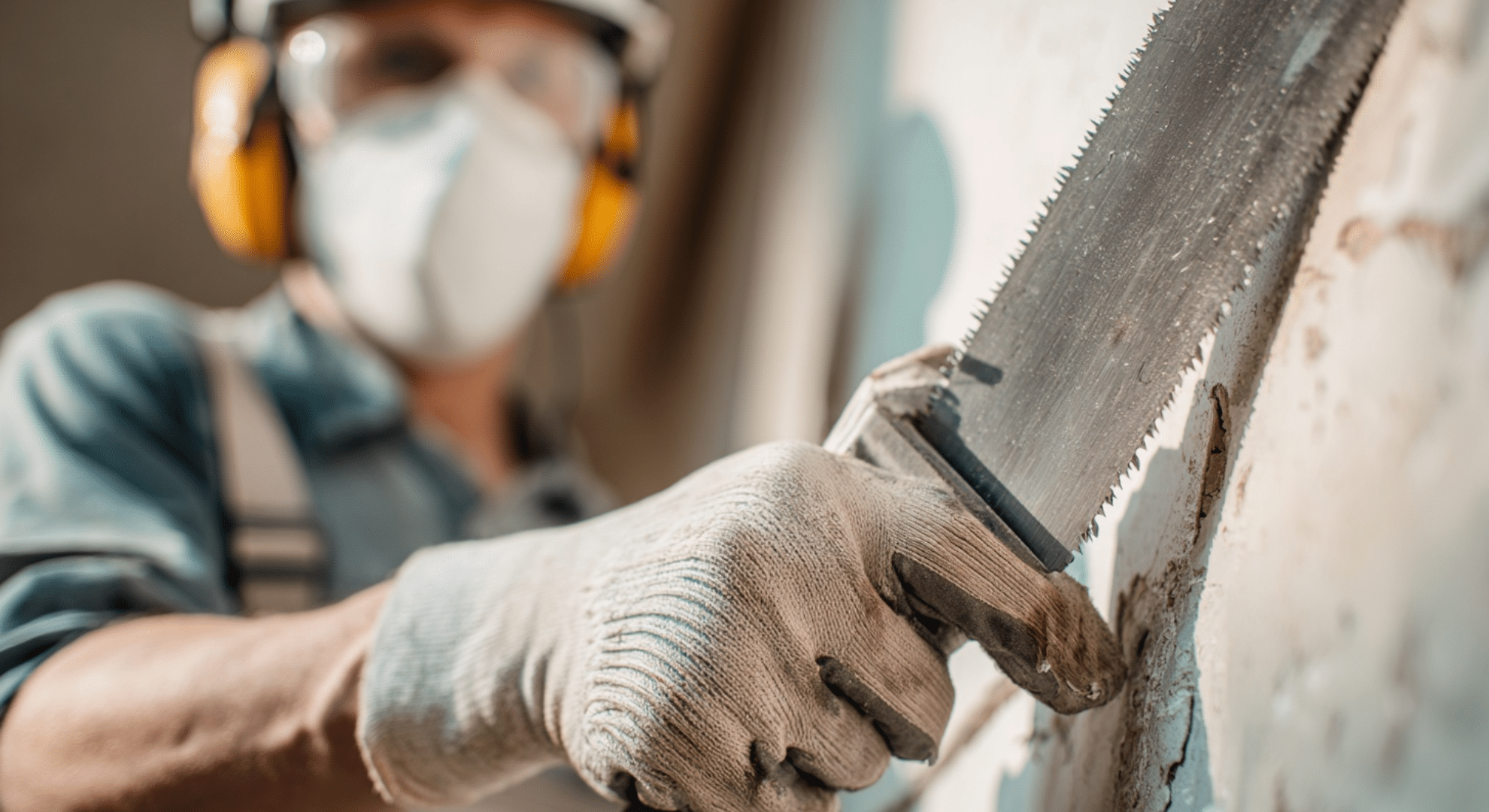 when cutting into the wall is necessary