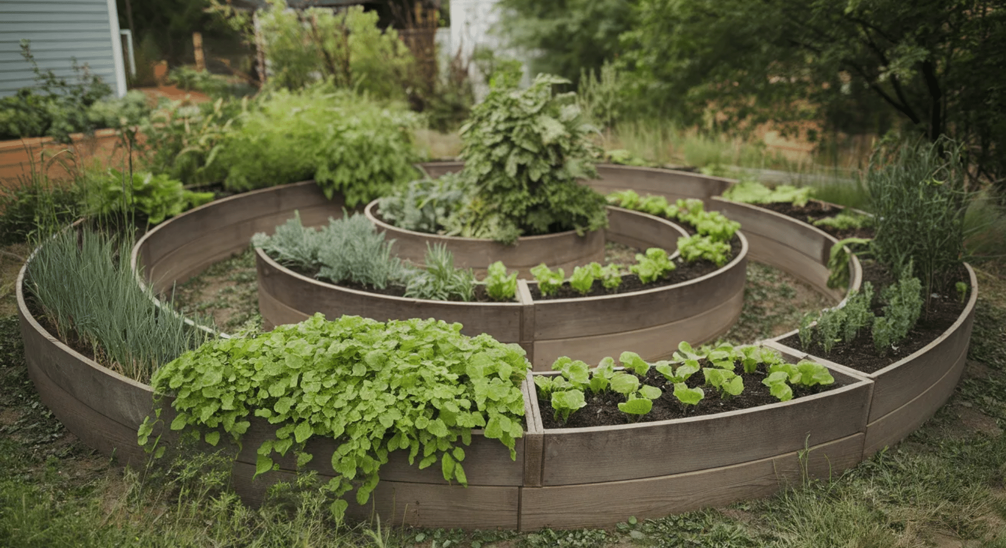 spiral layout