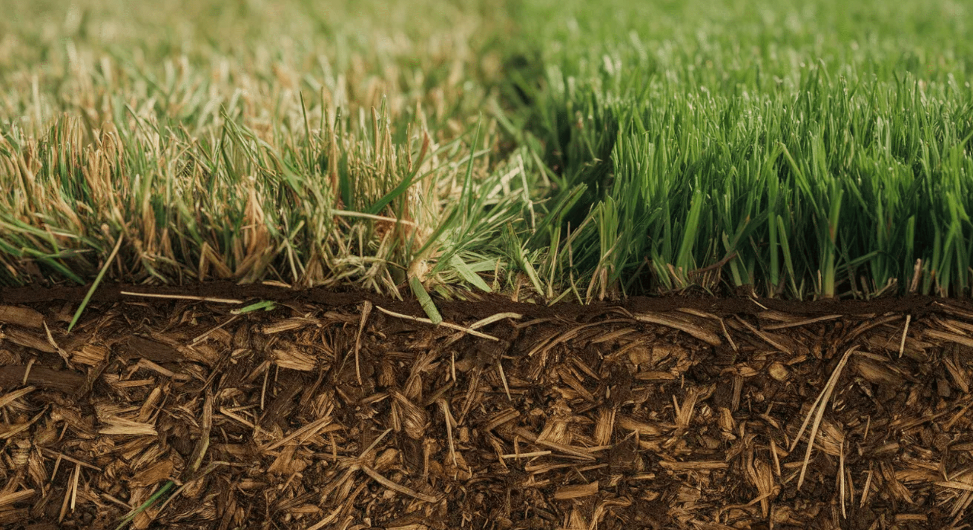 thick thatch buildup