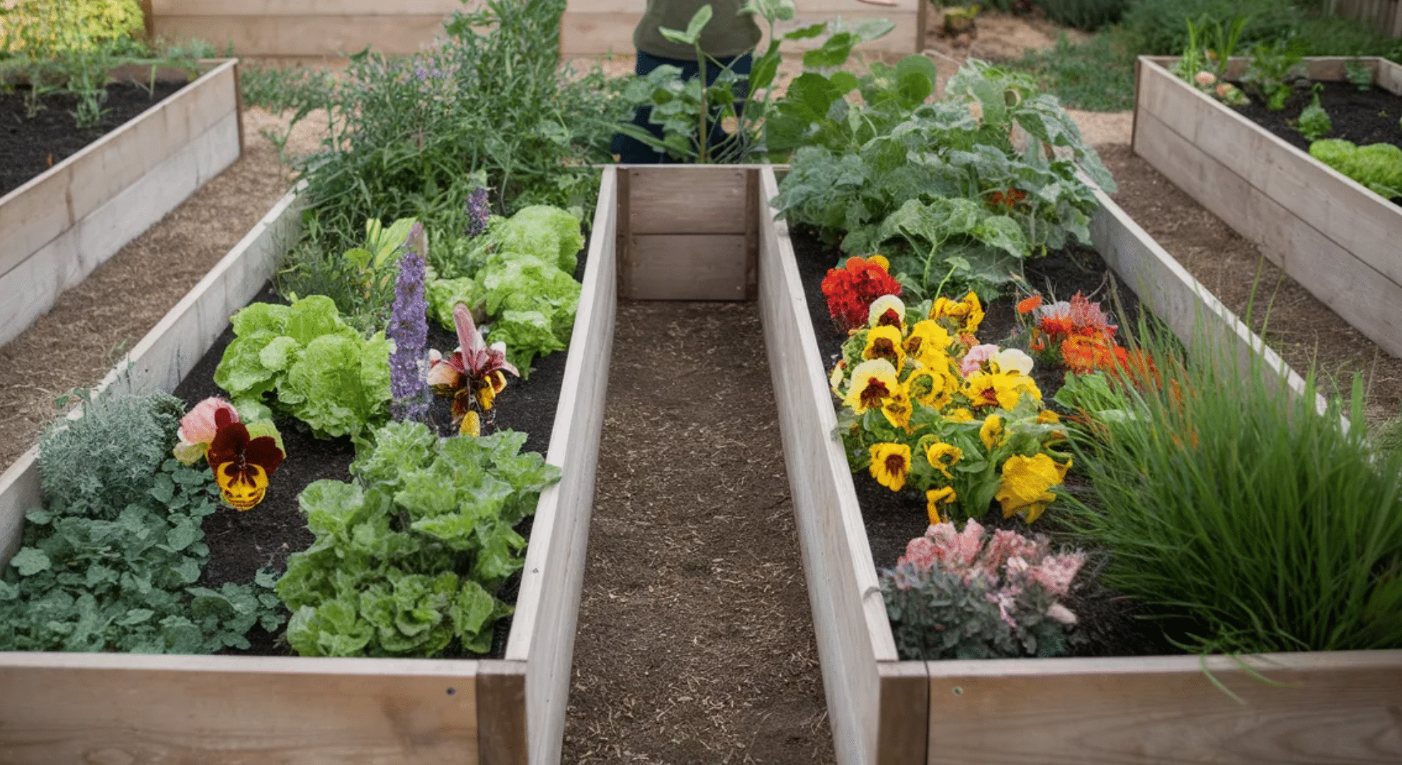 u shaped raised bed