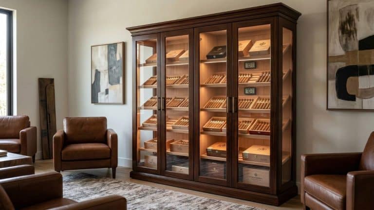 The Heirloom Lounge: Why a Premium Humidor Cabinet is the New "Statement Piece" in Modern Decor