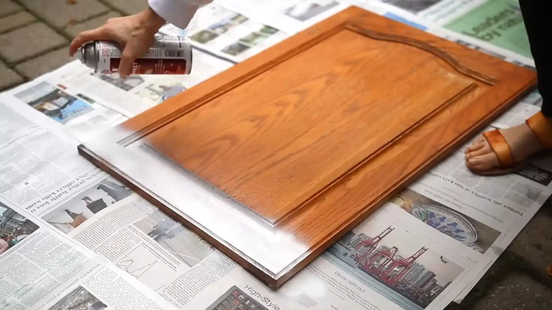 apply a stain blocking primer