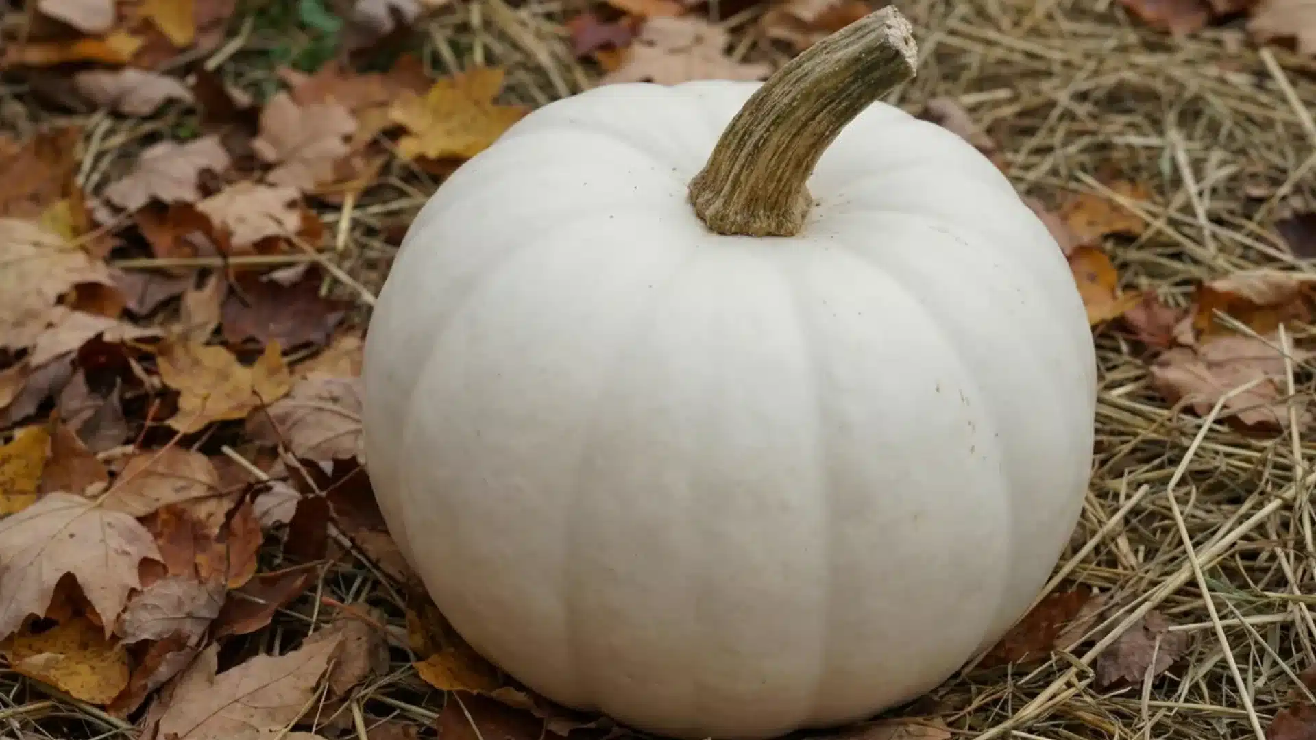 round white cotton candy pumpkin glossy skin