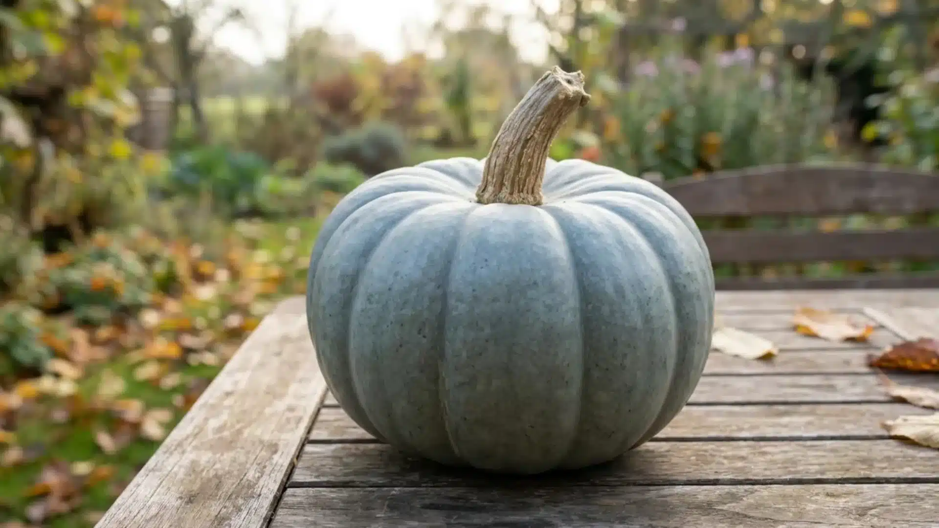 crown prince squash steel blue skin with deep orange flesh