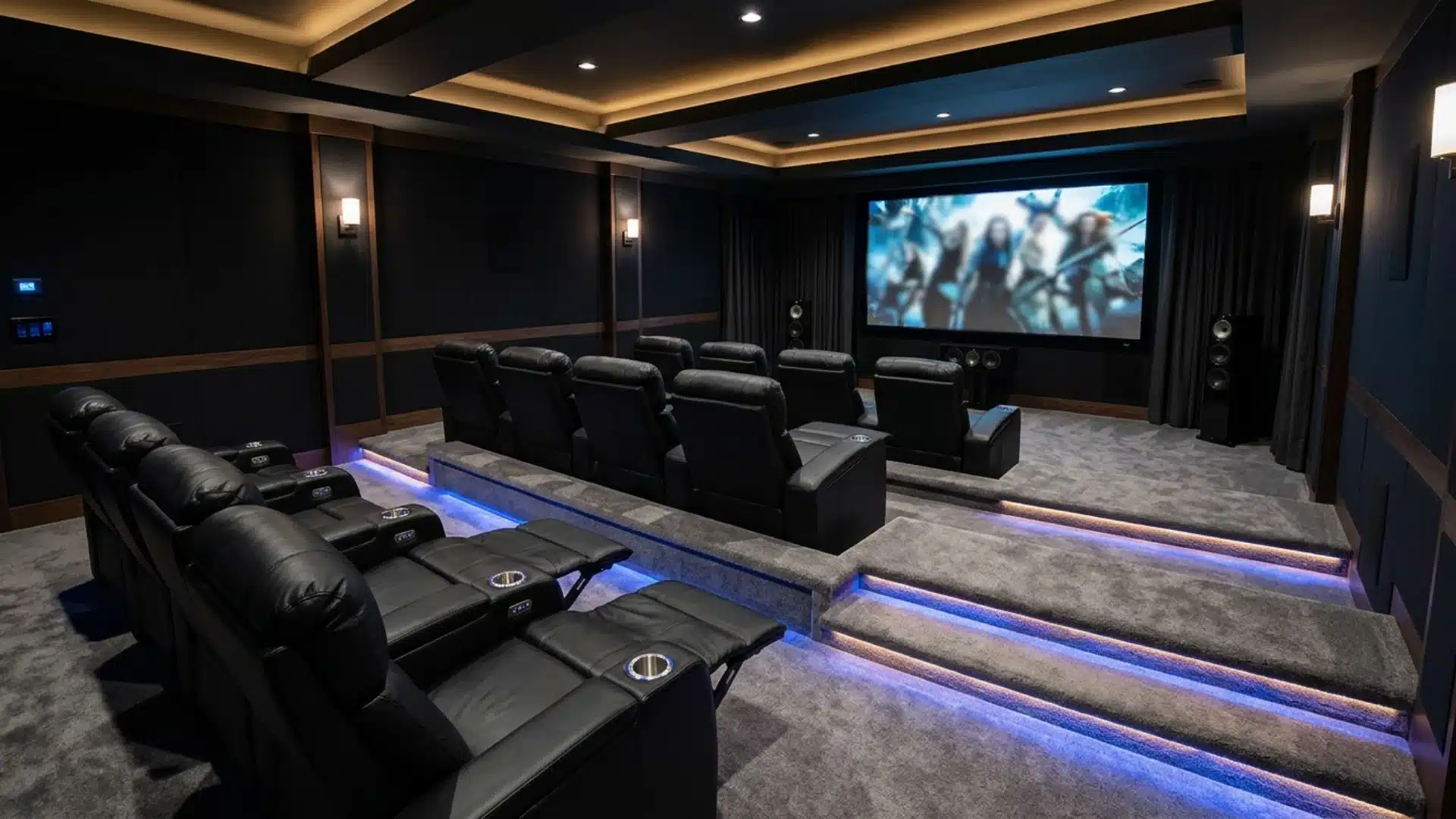 how to create a home theater