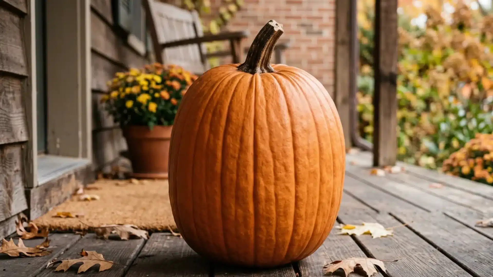 jumpin jack pumpkin tall ribbed shape with thick carvable walls