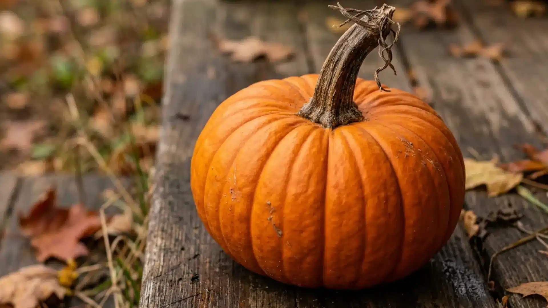 small deeply ribbed munchkin pumpkin close up