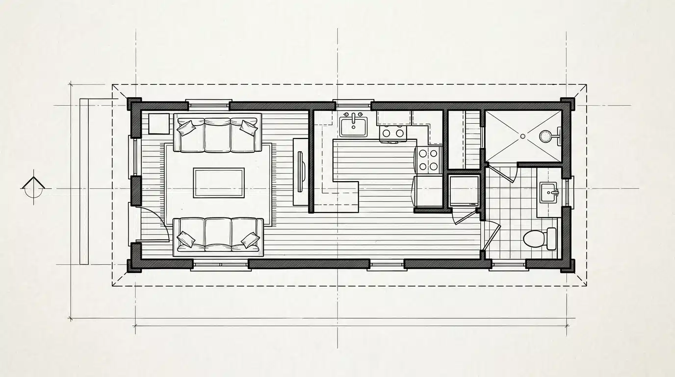 shotgun-house-floor-plan