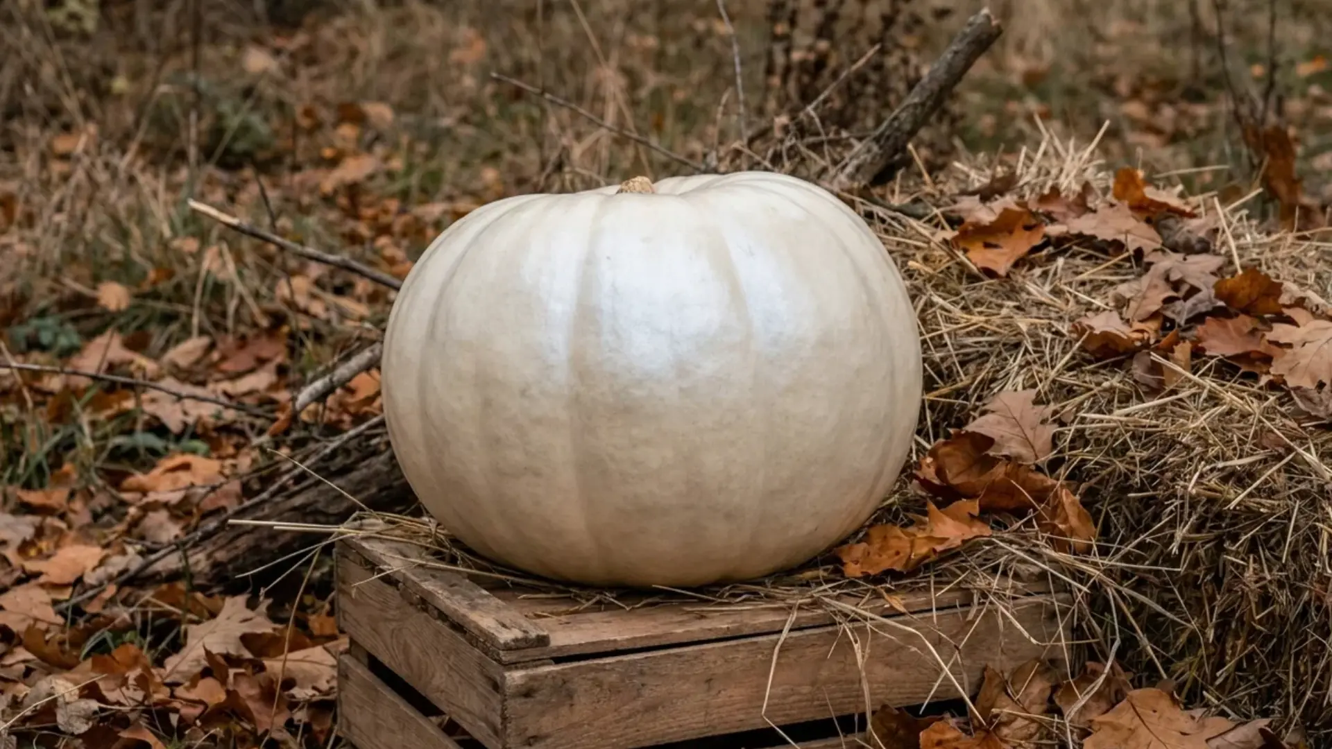 silver moon pumpkin pale silvery white for fall arrangements