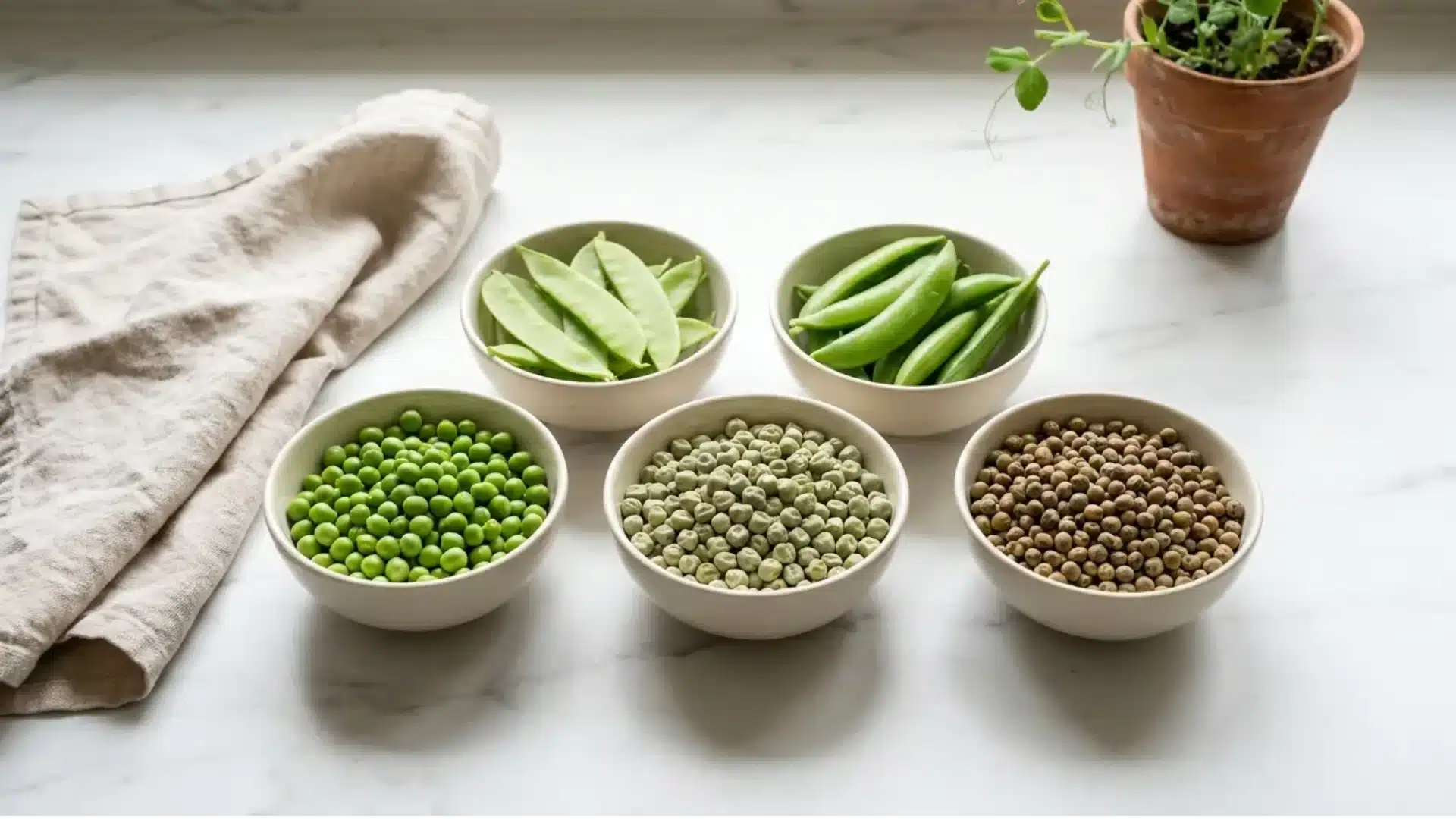 types-of-peas